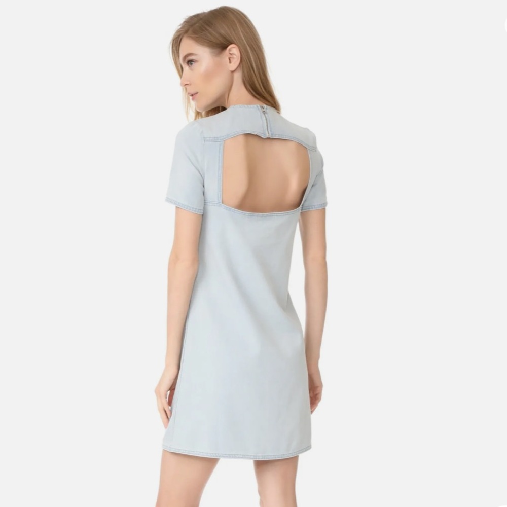 Cheap Monday Collage Dress Style Cutout Back Zipper 431052 size Small NWT